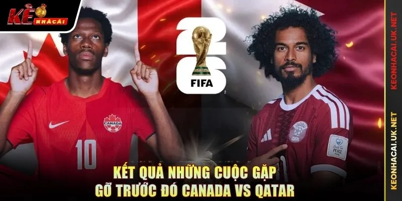 Kết quả những cuộc gặp gỡ trước đó Canada vs Qatar